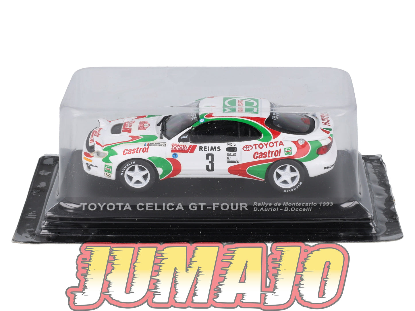 RCA150 Voiture 1/43 IXO Altaya Rallye TOYOTA Celica GT-Four #3 1993 Auriol