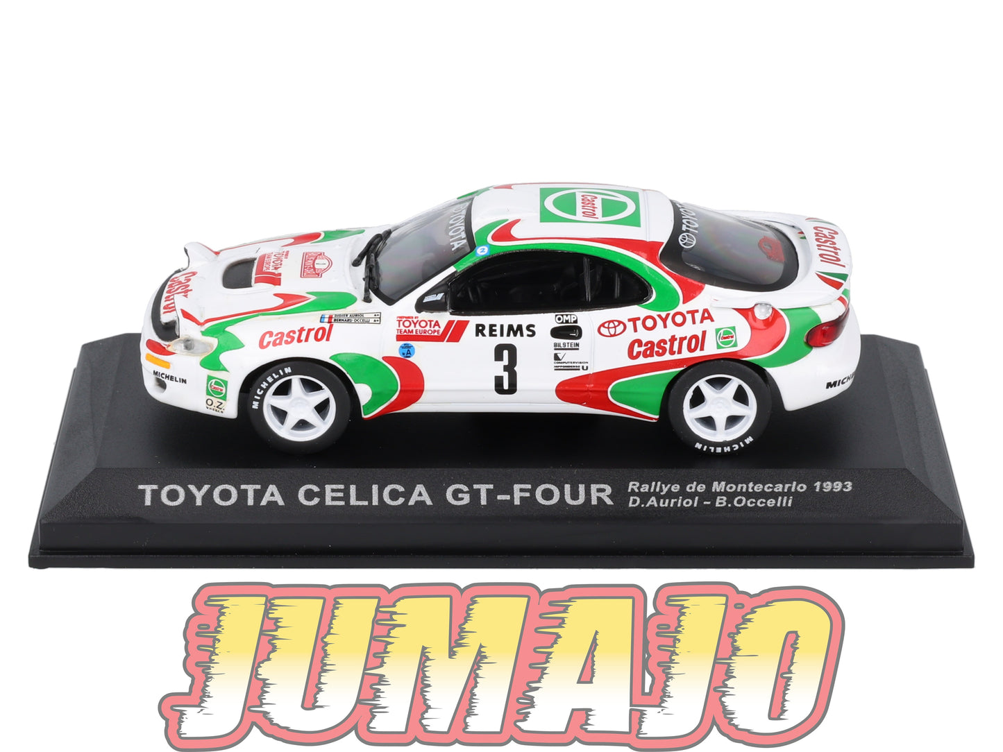 RCA150 Voiture 1/43 IXO Altaya Rallye TOYOTA Celica GT-Four #3 1993 Auriol