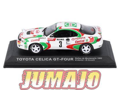 RCA150 Voiture 1/43 IXO Altaya Rallye TOYOTA Celica GT-Four #3 1993 Auriol