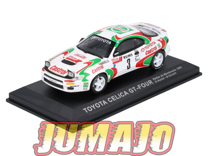RCA150 Voiture 1/43 IXO Altaya Rallye TOYOTA Celica GT-Four #3 1993 Auriol