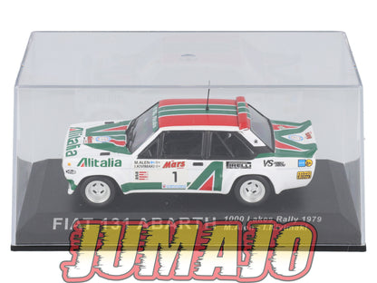 RCA16 voiture 1/43 IXO Altaya Rallye : FIAT 131 Abarth 1979 #1 M.Alen