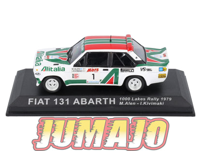 RCA16 voiture 1/43 IXO Altaya Rallye : FIAT 131 Abarth 1979 #1 M.Alen