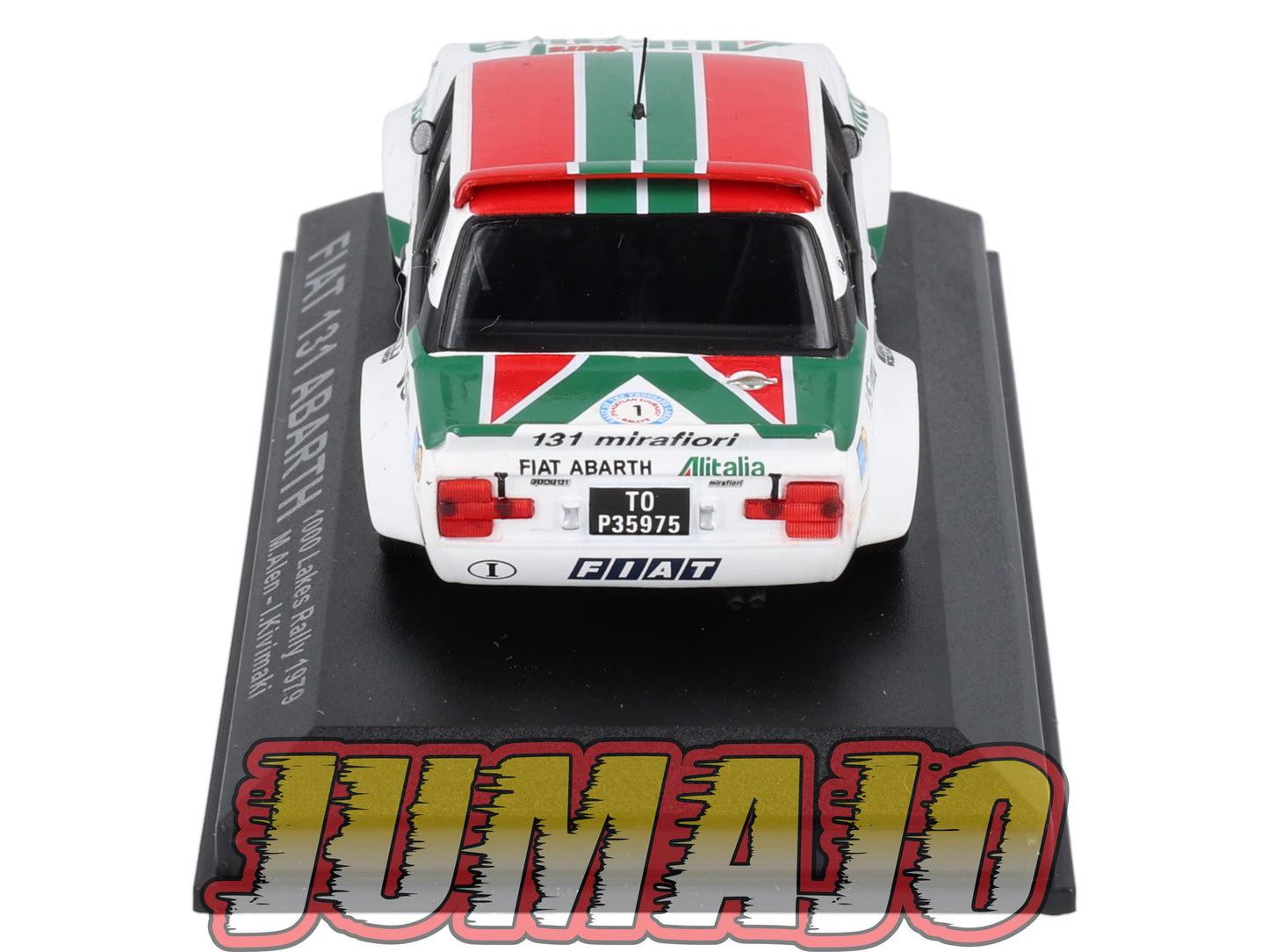 RCA16 voiture 1/43 IXO Altaya Rallye : FIAT 131 Abarth 1979 #1 M.Alen