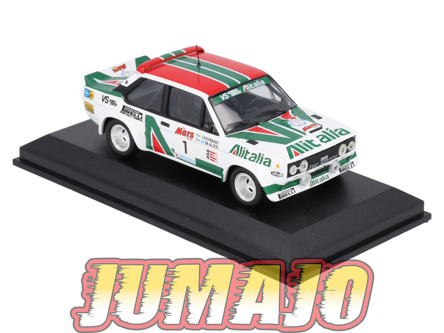 RCA16 voiture 1/43 IXO Altaya Rallye : FIAT 131 Abarth 1979 #1 M.Alen