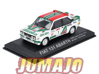 RCA16 voiture 1/43 IXO Altaya Rallye : FIAT 131 Abarth 1979 #1 M.Alen