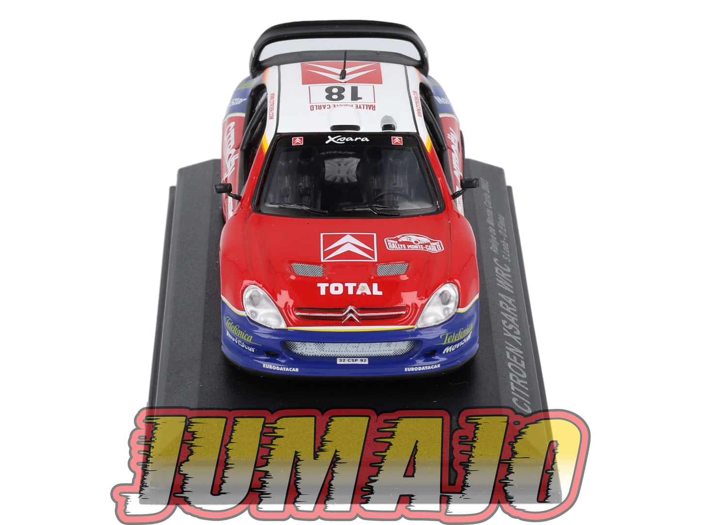 RCA1 voiture 1/43 IXO Altaya Rallye : CITROEN Xsara Monte-carlo S.Loeb 2003 #18