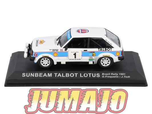 RCA20  Voiture 1/43 IXO Altaya Rallye SUNBEAM TALBOT LOTUS 1981 #1 G Frequelin