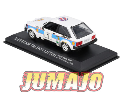 RCA20  Voiture 1/43 IXO Altaya Rallye SUNBEAM TALBOT LOTUS 1981 #1 G Frequelin