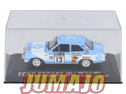 RCA21 voiture 1/43 IXO Altaya Rallye : FORD Escort MKI T.Makinen RAC 1973 #13