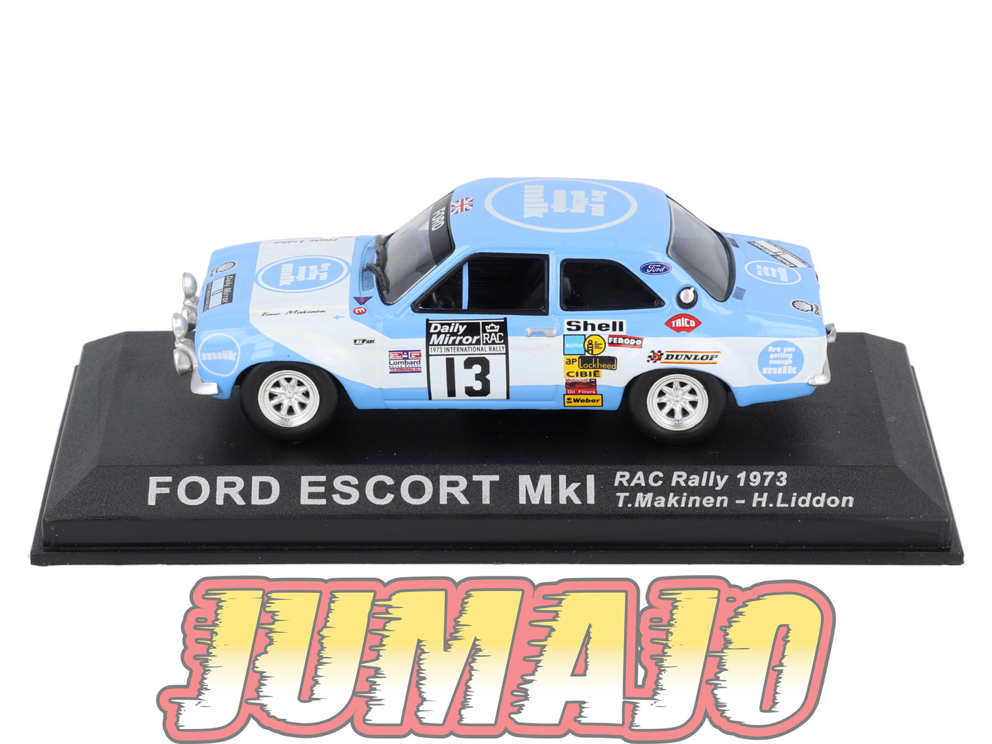 RCA21 voiture 1/43 IXO Altaya Rallye : FORD Escort MKI T.Makinen RAC 1973 #13