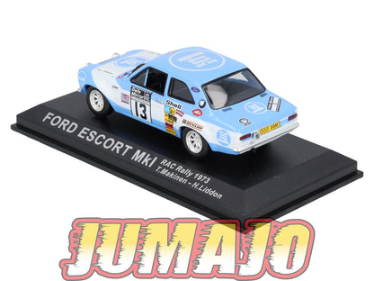 RCA21 voiture 1/43 IXO Altaya Rallye : FORD Escort MKI T.Makinen RAC 1973 #13