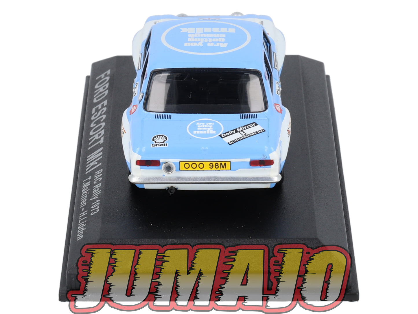 RCA21 voiture 1/43 IXO Altaya Rallye : FORD Escort MKI T.Makinen RAC 1973 #13