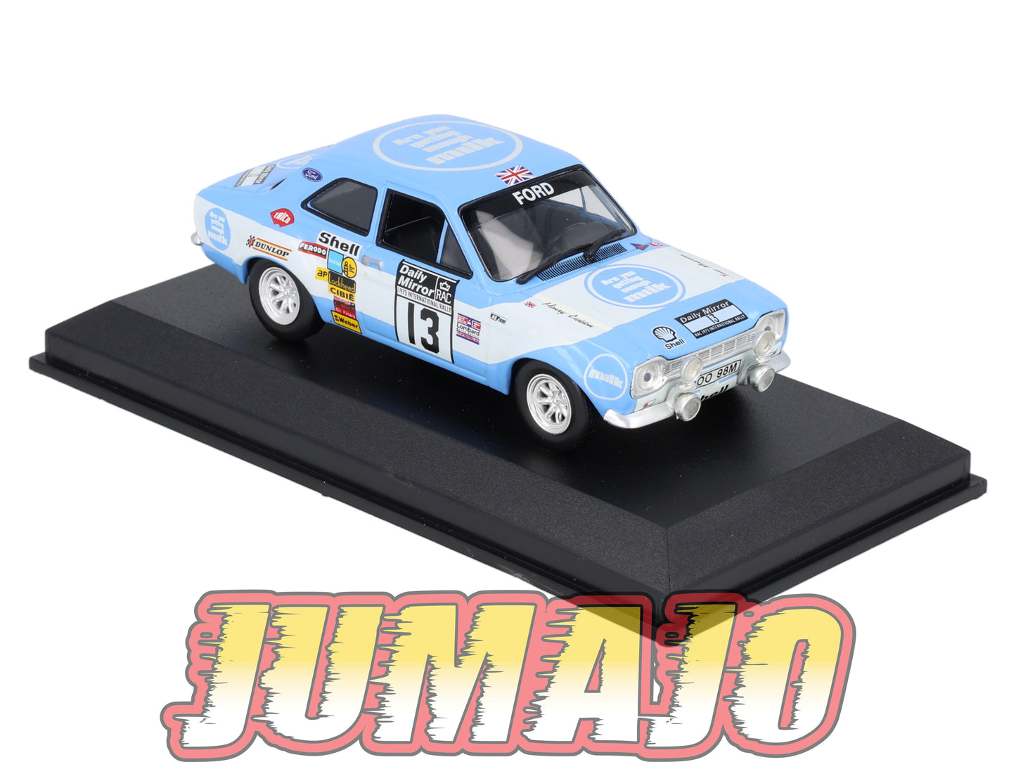 RCA21 voiture 1/43 IXO Altaya Rallye : FORD Escort MKI T.Makinen RAC 1973 #13