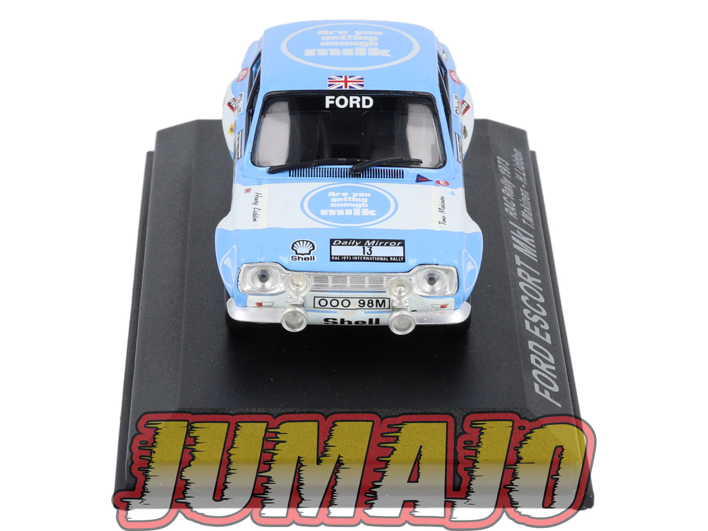 RCA21 voiture 1/43 IXO Altaya Rallye : FORD Escort MKI T.Makinen RAC 1973 #13