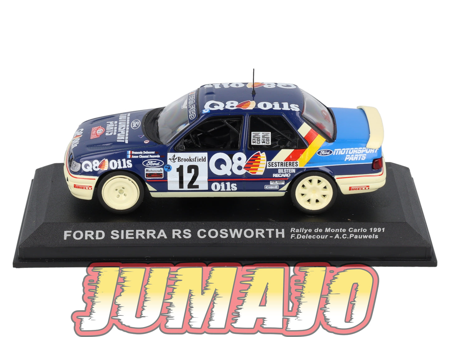 RCA22  Voiture 1/43 IXO Altaya Rallye FORD SIERRA RS COSWORTH 1991 #12 F Delecour