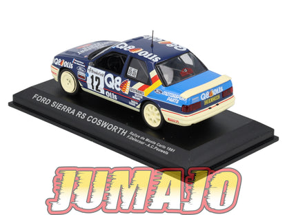 RCA22  Voiture 1/43 IXO Altaya Rallye FORD SIERRA RS COSWORTH 1991 #12 F Delecour