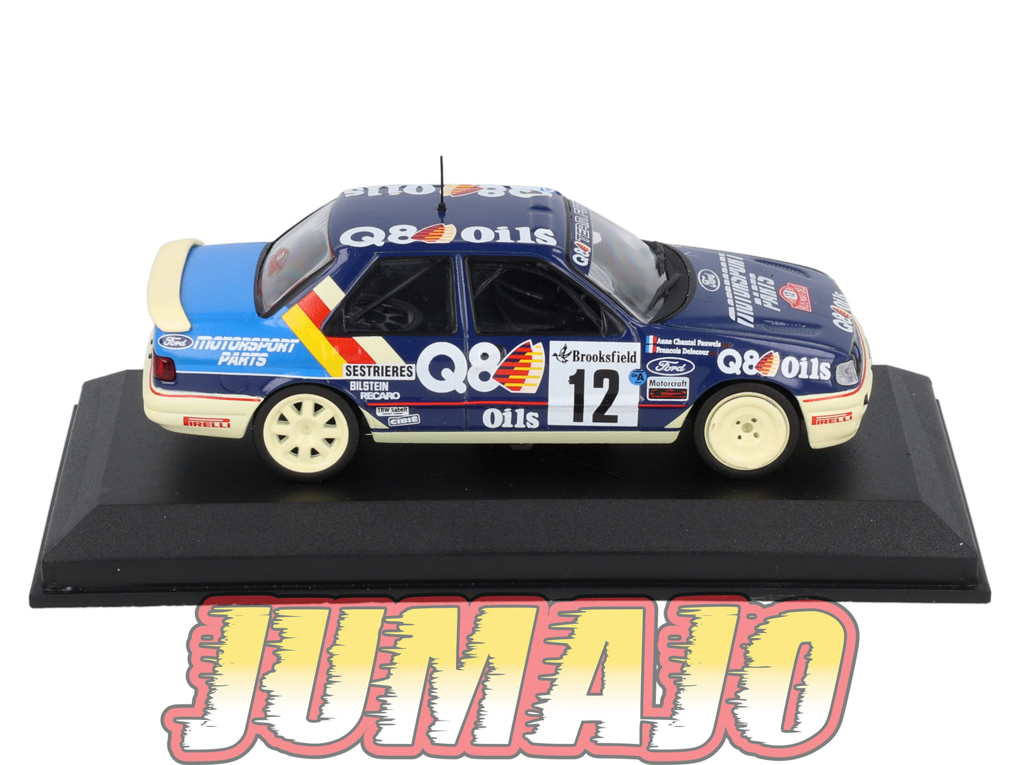 RCA22  Voiture 1/43 IXO Altaya Rallye FORD SIERRA RS COSWORTH 1991 #12 F Delecour