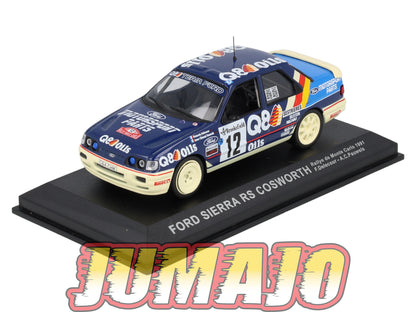 RCA22  Voiture 1/43 IXO Altaya Rallye FORD SIERRA RS COSWORTH 1991 #12 F Delecour