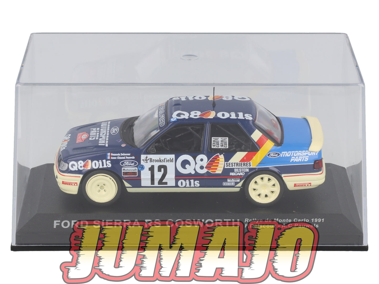 RCA22  Voiture 1/43 IXO Altaya Rallye FORD SIERRA RS COSWORTH 1991 #12 F Delecour