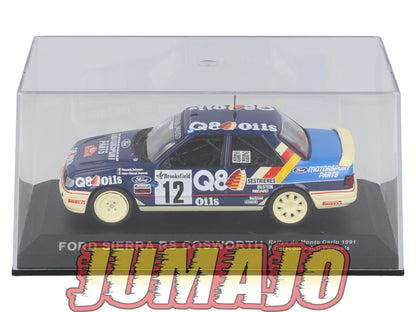 RCA22  Voiture 1/43 IXO Altaya Rallye FORD SIERRA RS COSWORTH 1991 #12 F Delecour