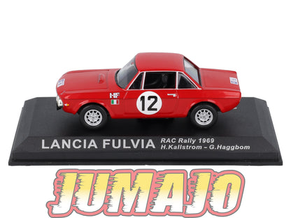 RCA23 voiture 1/43 IXO Altaya Rallye : LANCIA Fulvia H.Kallstrom 1969 #12