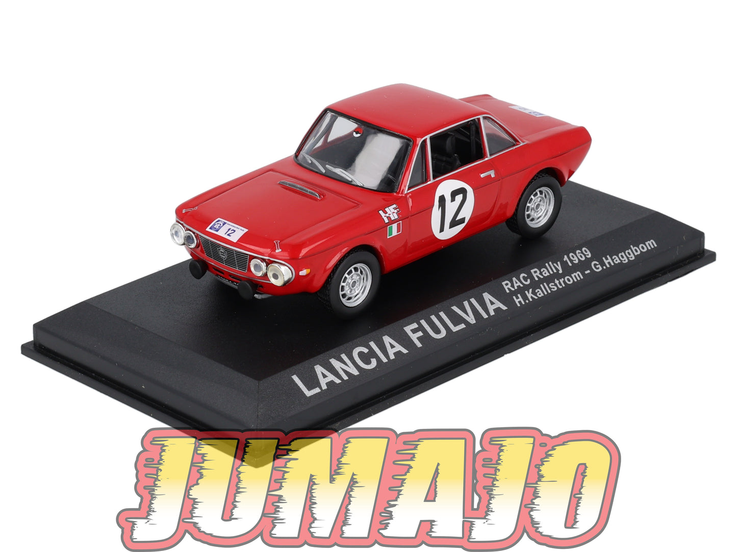 RCA23 voiture 1/43 IXO Altaya Rallye : LANCIA Fulvia H.Kallstrom 1969 #12