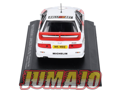 RCA25 voiture 1/43 IXO Altaya Rallye : MITSUBISHI Lancer Evo III T.Makinen 1996 #7