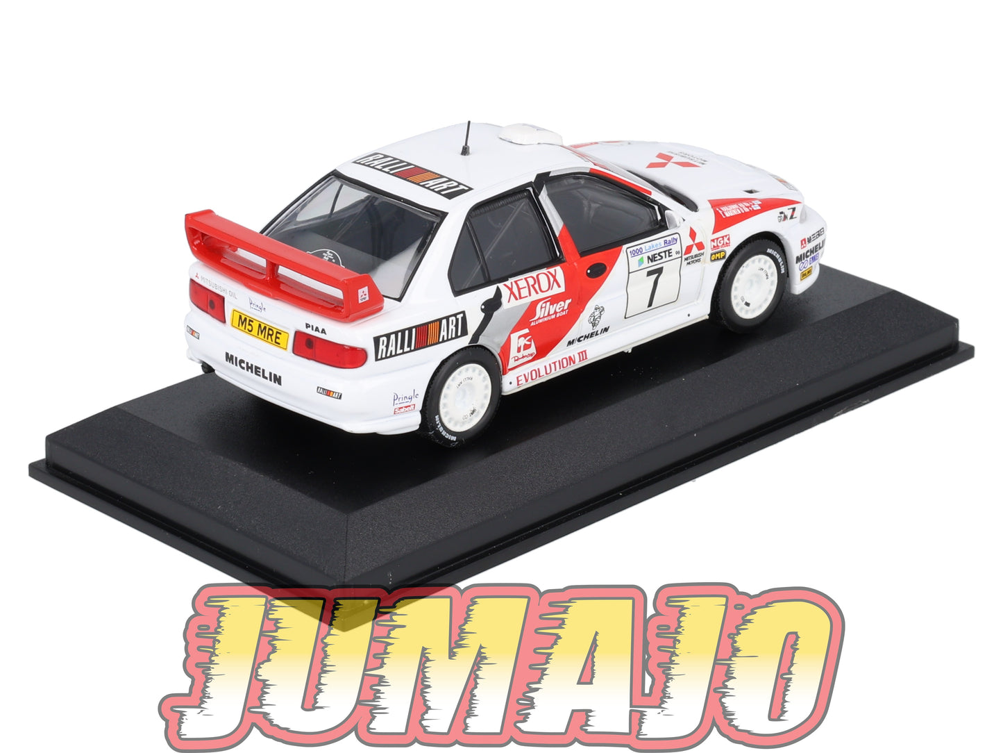 RCA25 voiture 1/43 IXO Altaya Rallye : MITSUBISHI Lancer Evo III T.Makinen 1996 #7