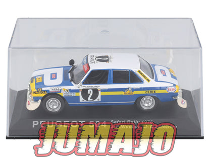 RCA26 voiture 1/43 IXO Altaya Rallye : PEUGEOT 504 J-P.Nicolas 1976 #2