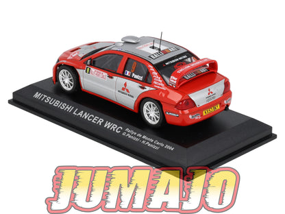 RCA27 Voiture 1/43 IXO Altaya Rallye MITSUBISHI LANCER WRC #6 2004 G Panizzi