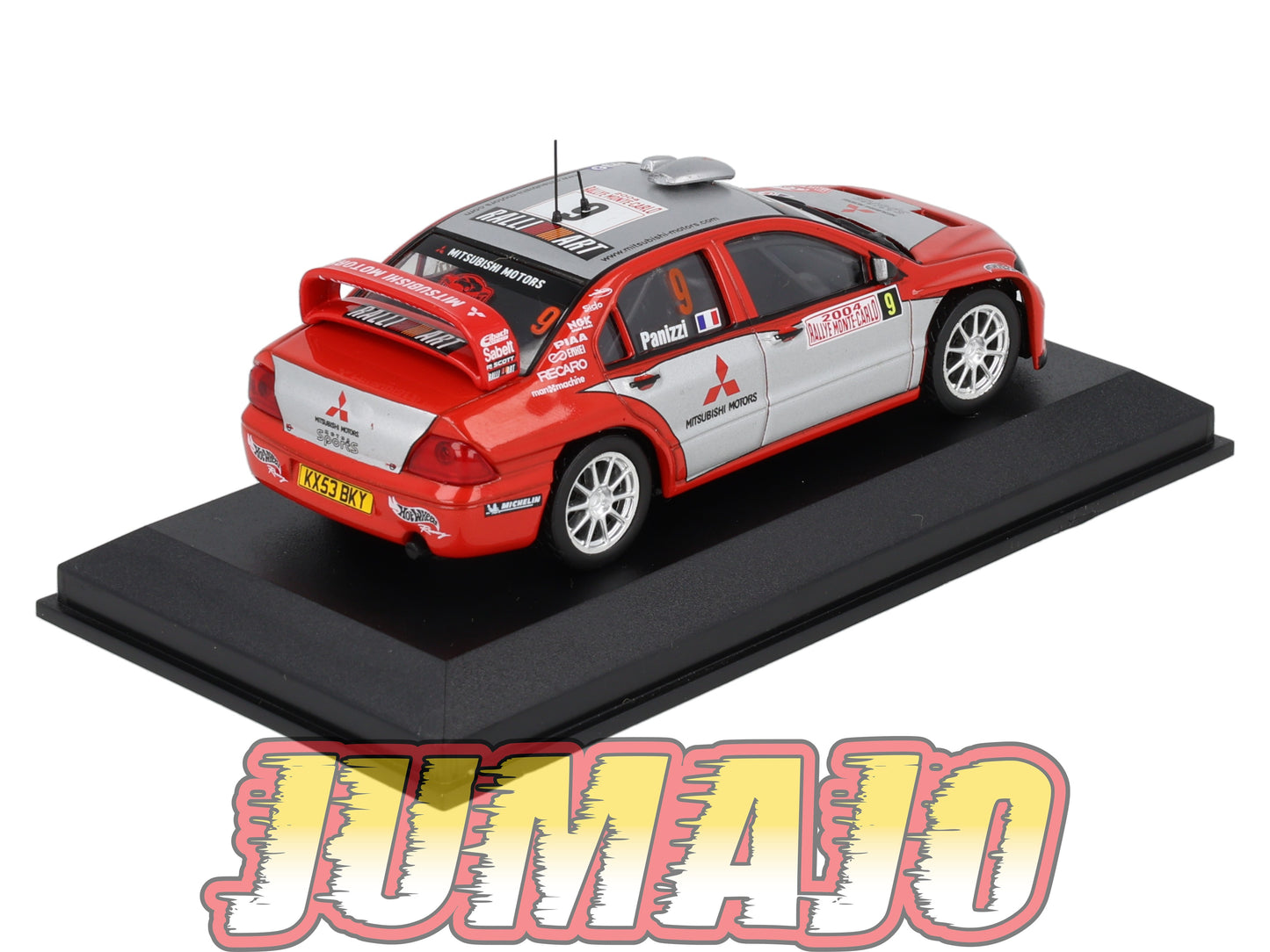 RCA27 Voiture 1/43 IXO Altaya Rallye MITSUBISHI LANCER WRC #6 2004 G Panizzi