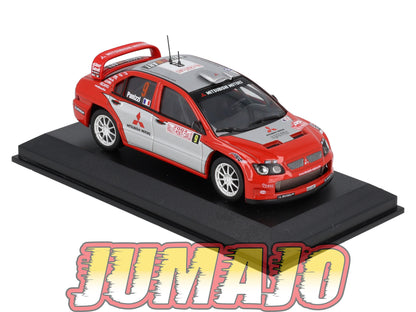 RCA27 Voiture 1/43 IXO Altaya Rallye MITSUBISHI LANCER WRC #6 2004 G Panizzi