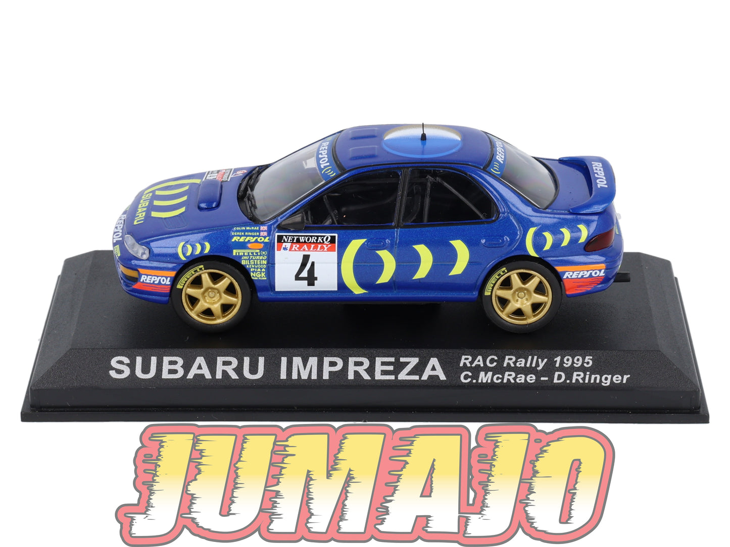 RCA29 voiture 1/43 IXO Altaya Rallye : SUBARU Impreza C.McRae 1995 #4