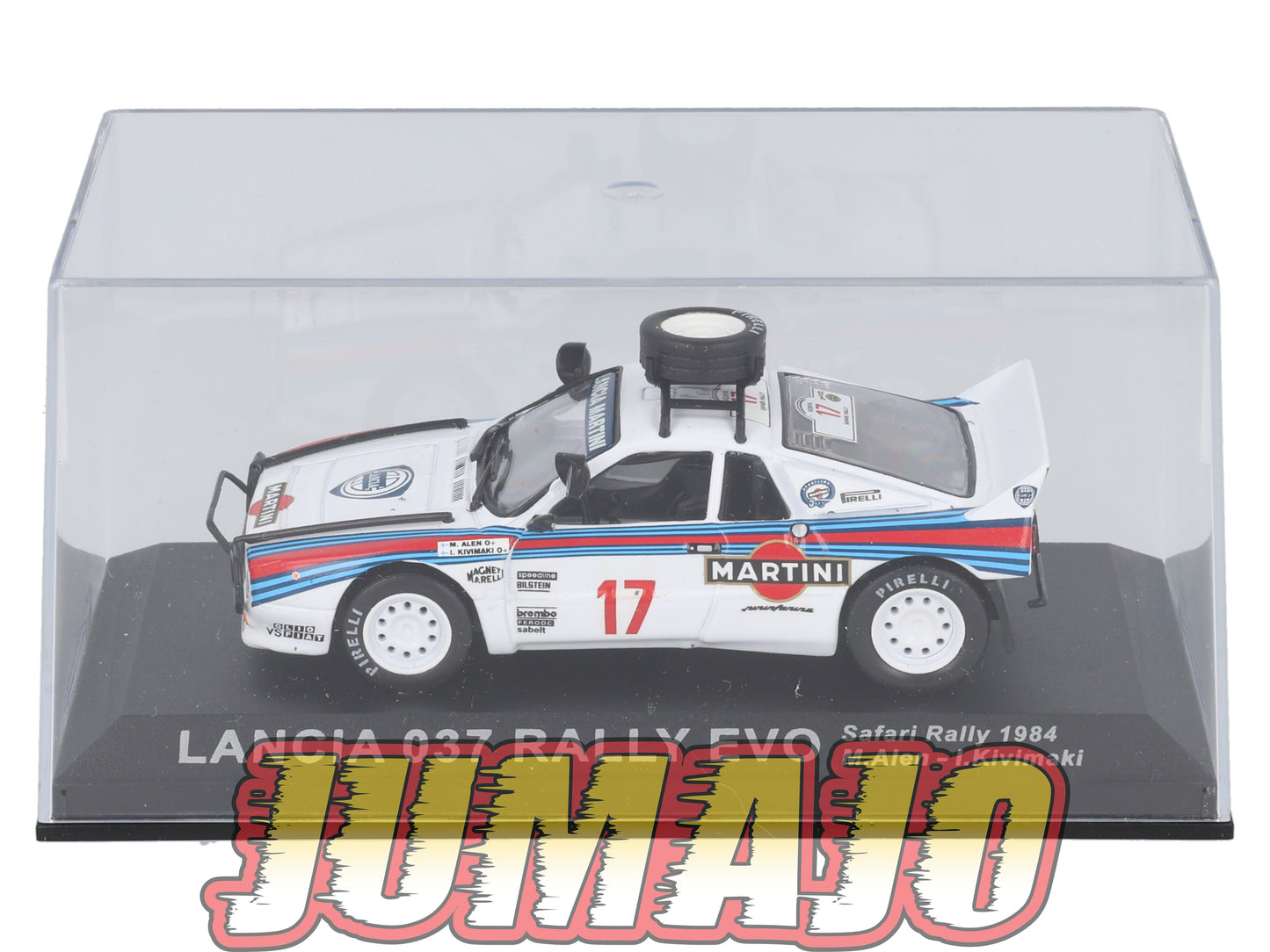 RCA31 voiture 1/43 IXO Altaya Rallye : LANCIA 037 Rally Evo 1984 #17 M.Alen