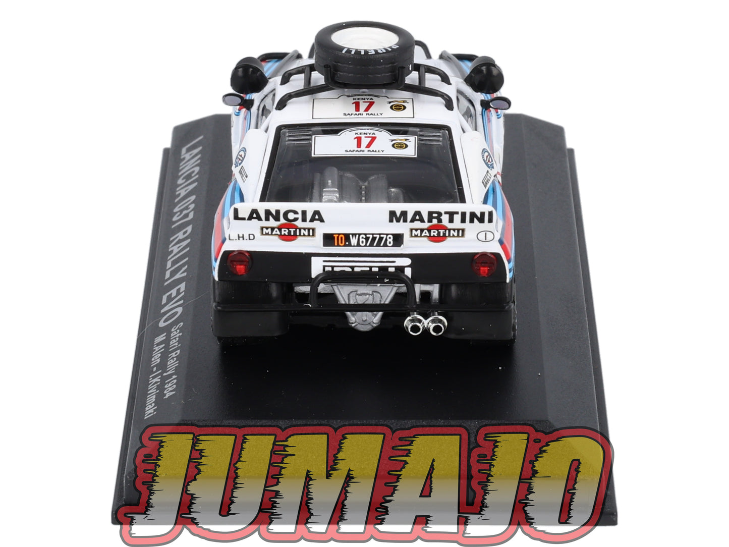 RCA31 voiture 1/43 IXO Altaya Rallye : LANCIA 037 Rally Evo 1984 #17 M.Alen