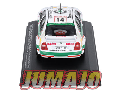 RCA32 voiture 1/43 IXO Altaya Rallye : SKODA Octavia 2003 #14 Monte-carlo D.Auriol