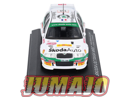 RCA32 voiture 1/43 IXO Altaya Rallye : SKODA Octavia 2003 #14 Monte-carlo D.Auriol