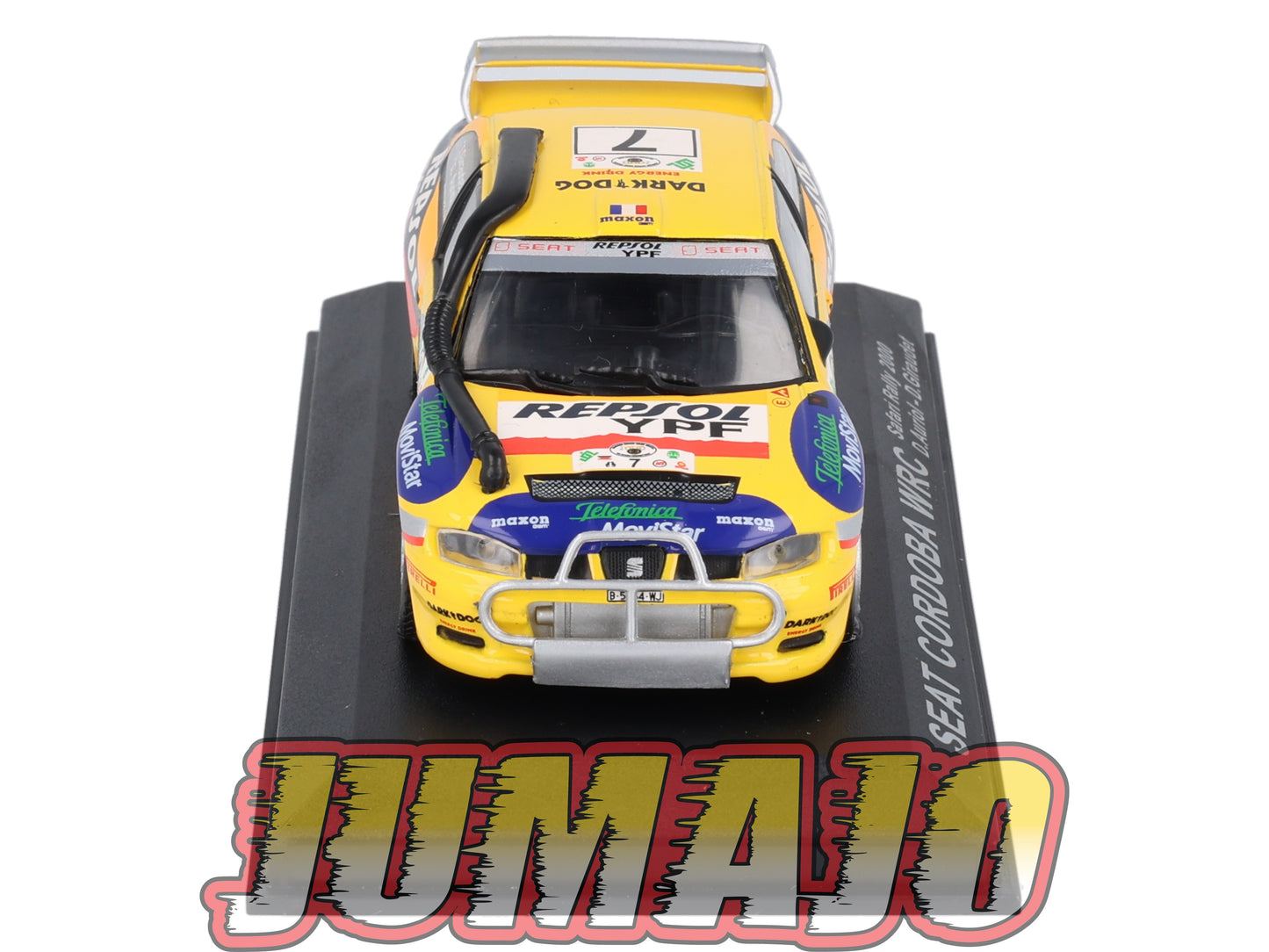 RCA33 voiture 1/43 IXO Altaya Rallye : SEAT Cordoba WRC 2000 #7 D.Auriol