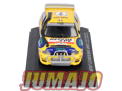RCA33 voiture 1/43 IXO Altaya Rallye : SEAT Cordoba WRC 2000 #7 D.Auriol