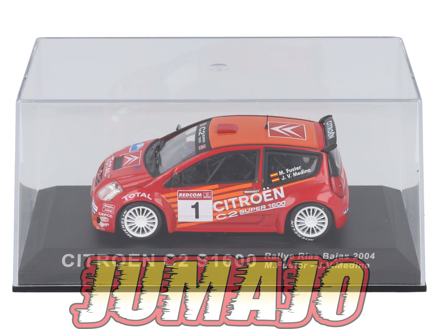 RCA35 voiture 1/43 IXO Altaya Rallye : CITROEN C2 1600 M.Fuster 2004 #1