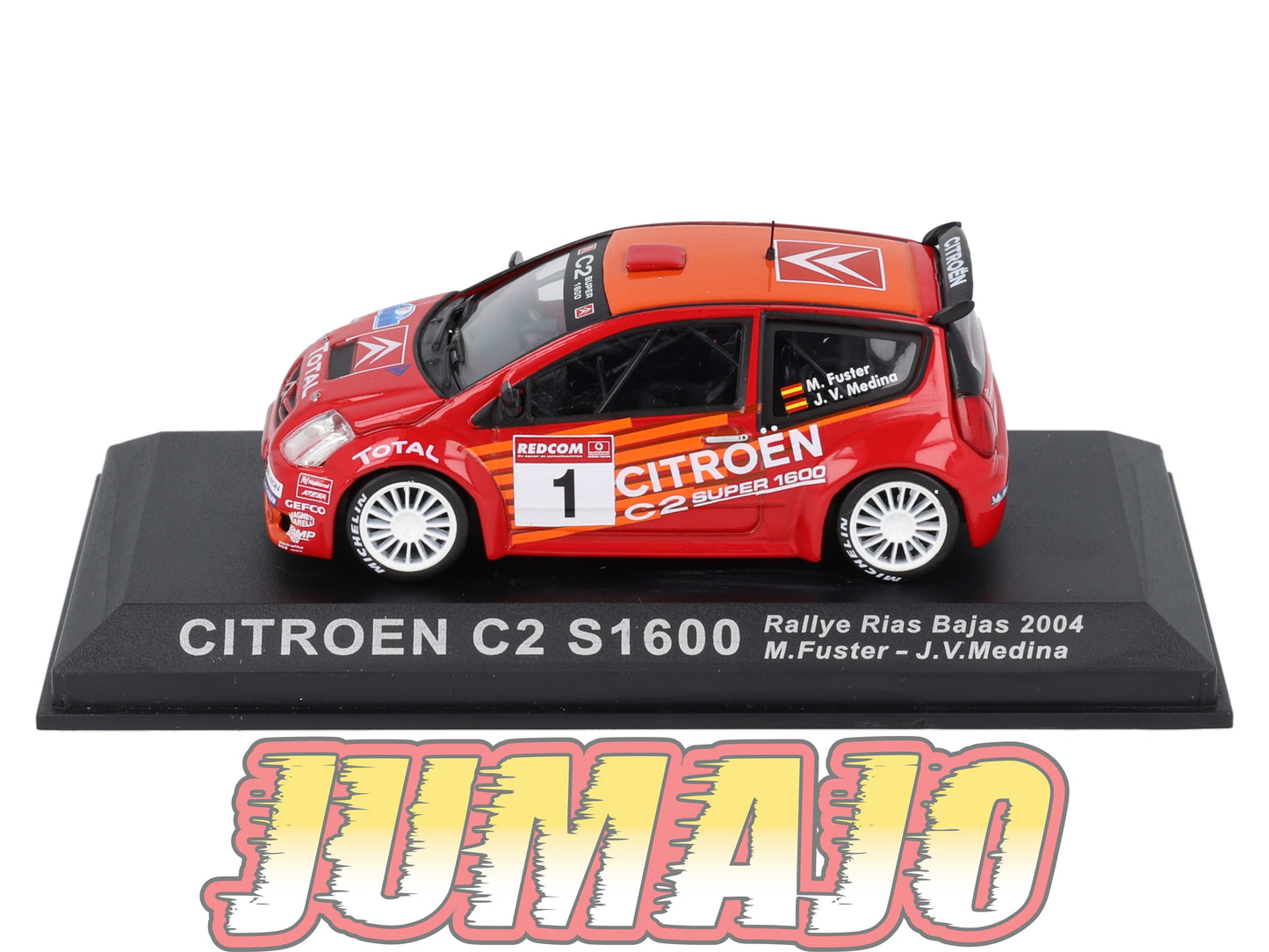 RCA35 voiture 1/43 IXO Altaya Rallye : CITROEN C2 1600 M.Fuster 2004 #1