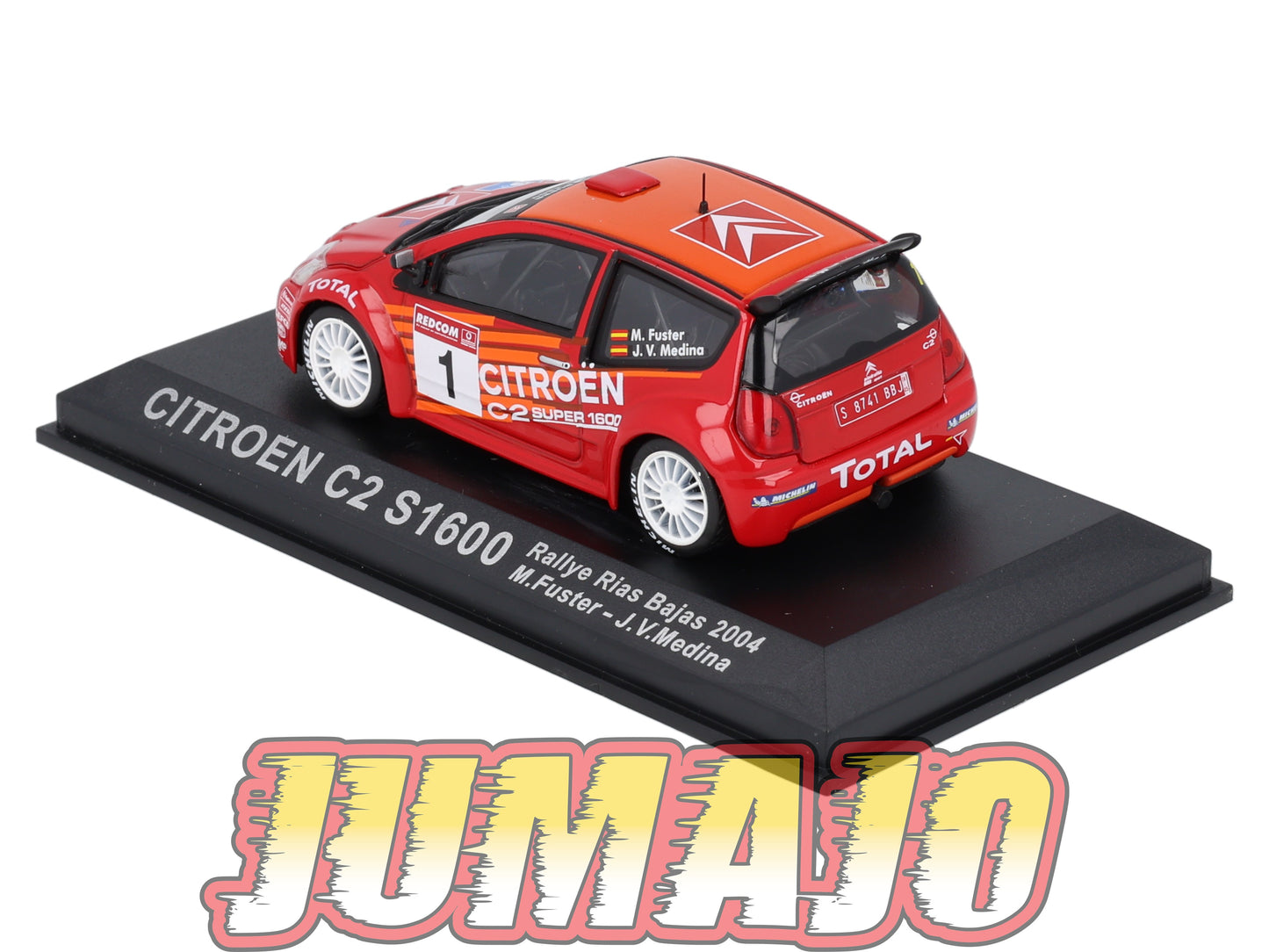 RCA35 voiture 1/43 IXO Altaya Rallye : CITROEN C2 1600 M.Fuster 2004 #1