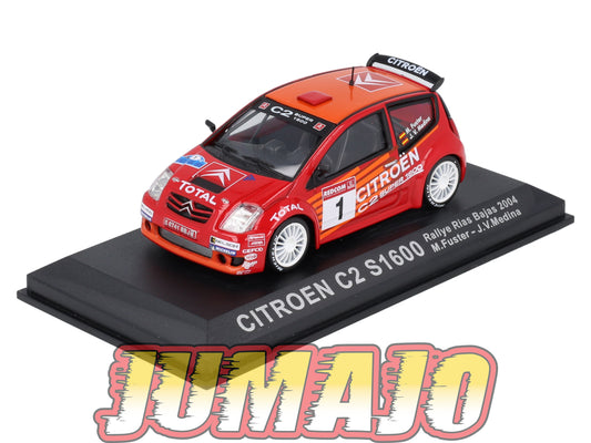 RCA35 voiture 1/43 IXO Altaya Rallye : CITROEN C2 1600 M.Fuster 2004 #1