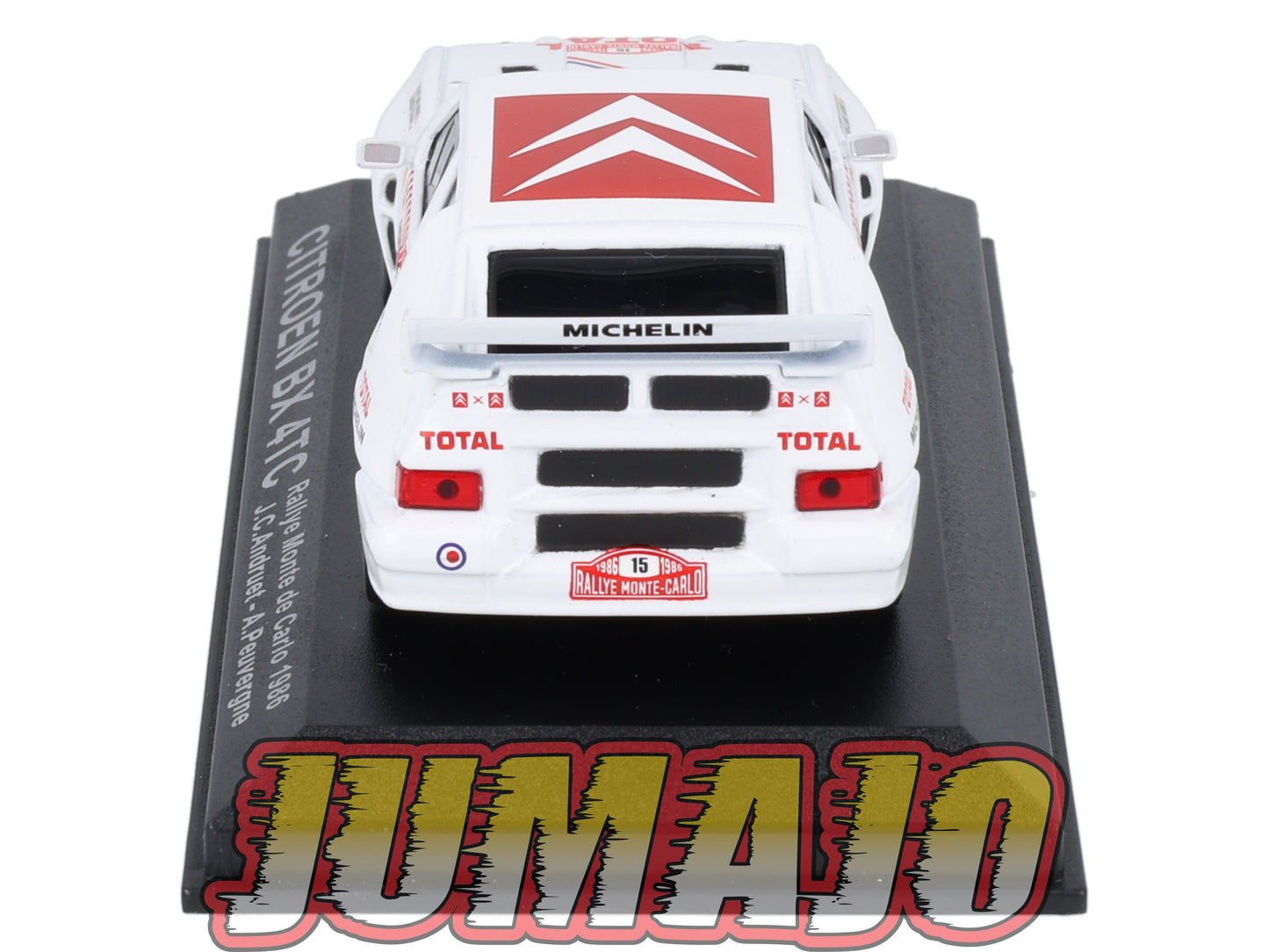 RCA36 Voiture 1/43 IXO Altaya Rallye : CITROEN BX 4TC 1986 #15 Andruet Monte-carlo