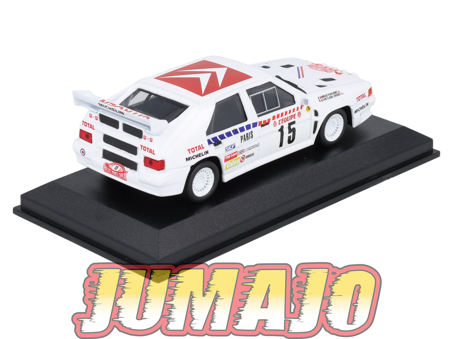 RCA36 Voiture 1/43 IXO Altaya Rallye : CITROEN BX 4TC 1986 #15 Andruet Monte-carlo