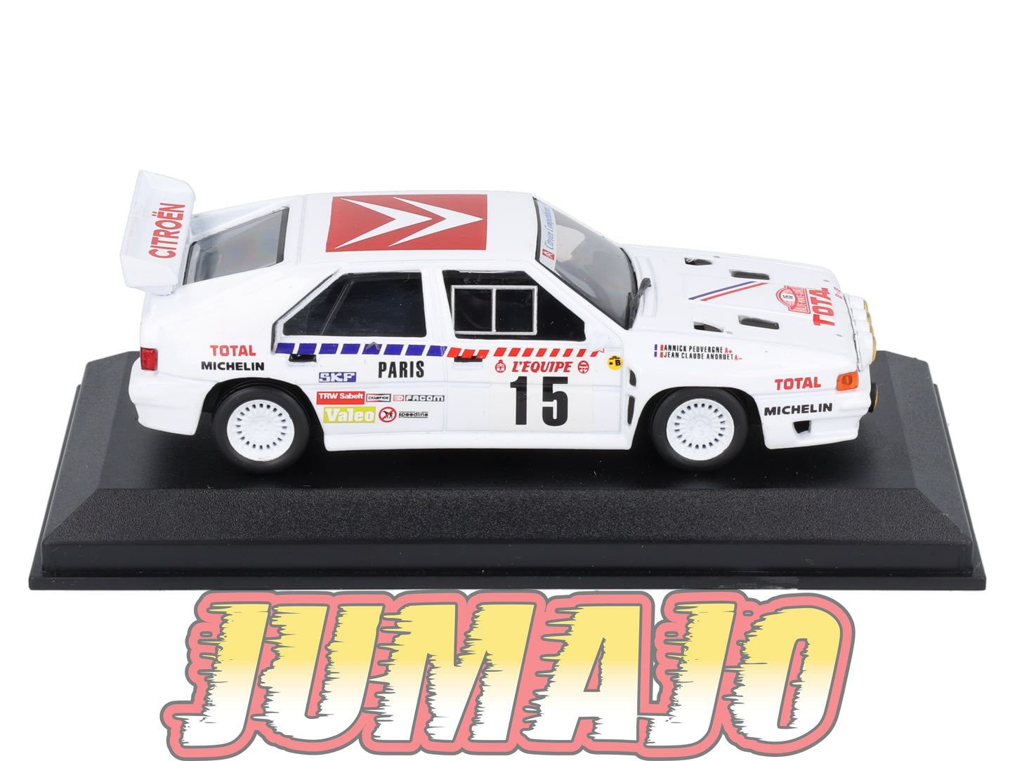 RCA36 Voiture 1/43 IXO Altaya Rallye : CITROEN BX 4TC 1986 #15 Andruet Monte-carlo