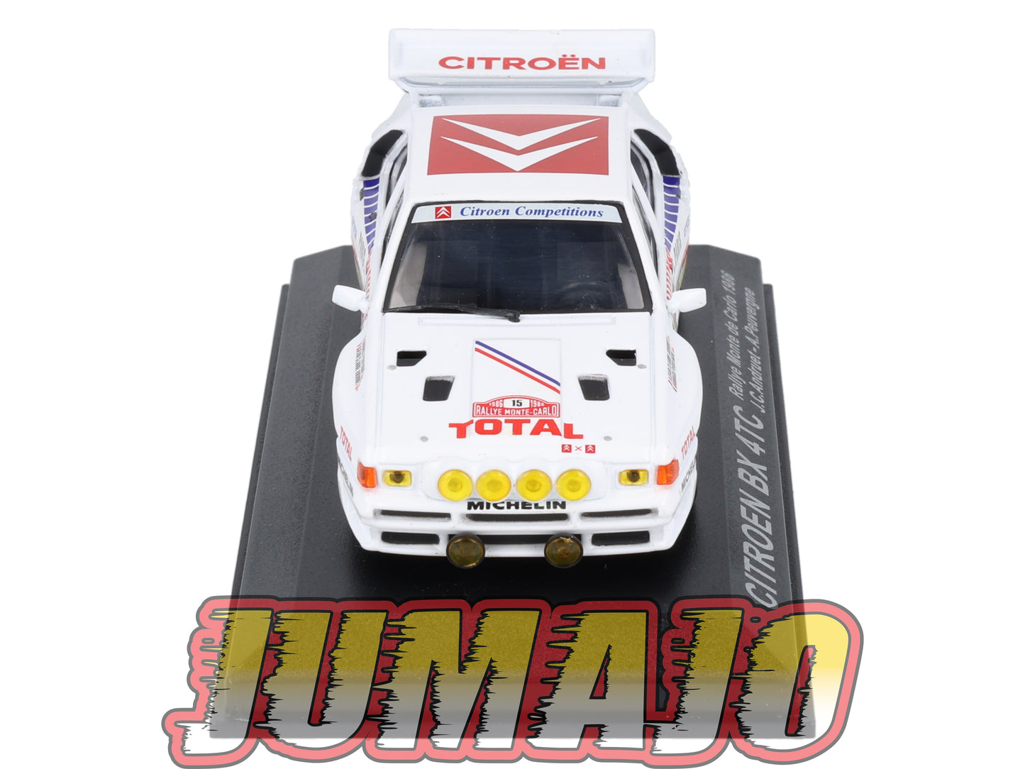RCA36 Voiture 1/43 IXO Altaya Rallye : CITROEN BX 4TC 1986 #15 Andruet Monte-carlo