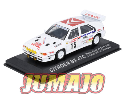 RCA36 Voiture 1/43 IXO Altaya Rallye : CITROEN BX 4TC 1986 #15 Andruet Monte-carlo