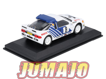 RCA37 voiture 1/43 IXO Altaya Rallye : FORD RS200 1986 #8  K.Grundel