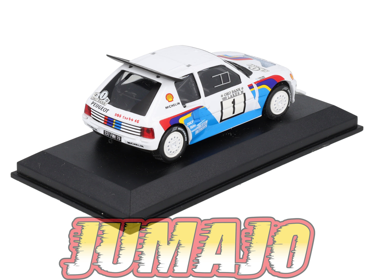 RCA39 Voiture 1/43 IXO Altaya Rallye PEUGEOT 205 T16 EVO 1986 #1 T Salonen